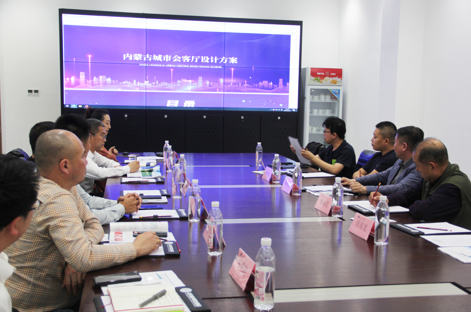 協(xié)會執(zhí)行會長林永亮一行到山東內蒙古商會座談交流